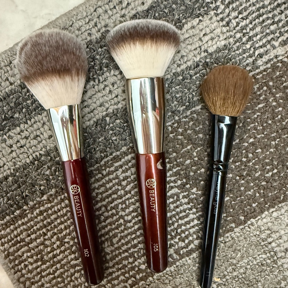 Bk beauty and Wayne goss brushes